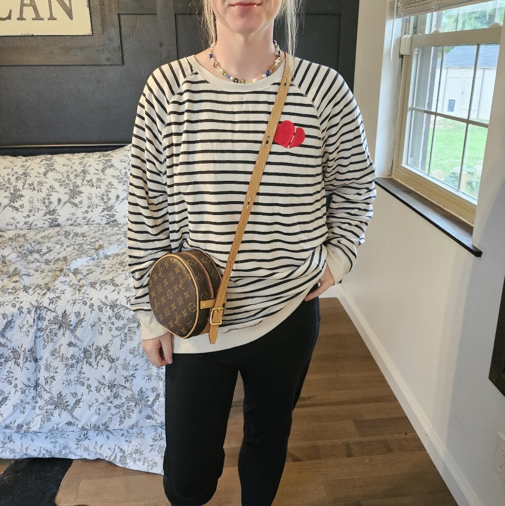 Stripped sweatshirt